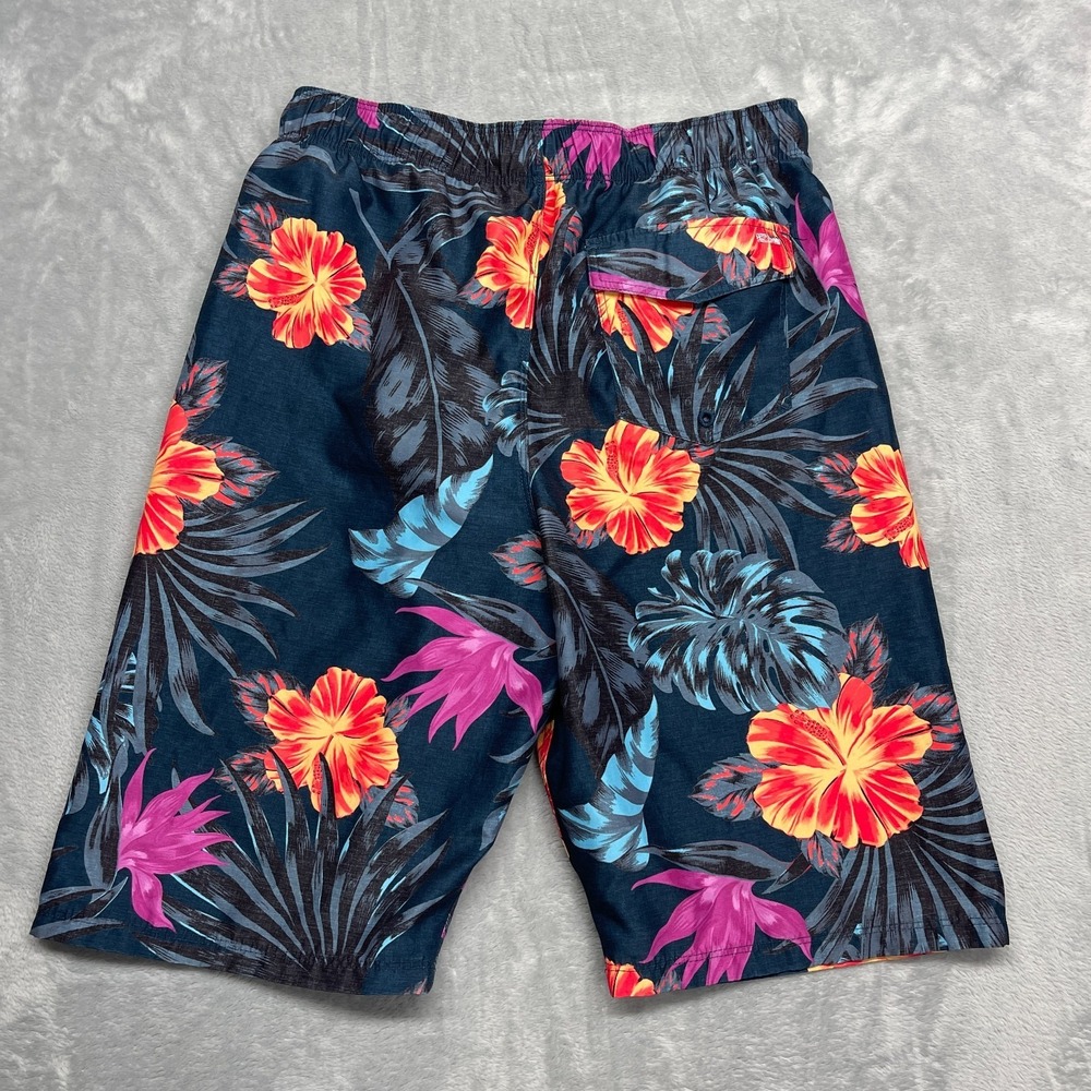 Hurley Shorts Boys XL Multi Floral Stretch Board Surfing Water Polo Surfer Y2K - Picture 5 of 7